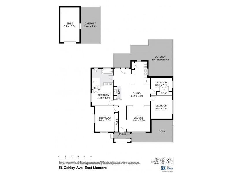 56 Oakley Avenue, East Lismore NSW 2480 Floorplan