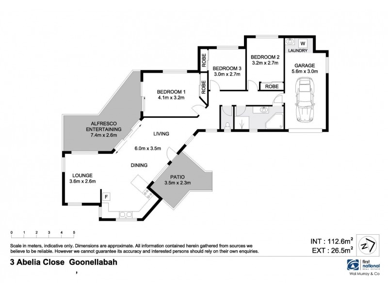 3 Abelia Close, Goonellabah NSW 2480 Floorplan