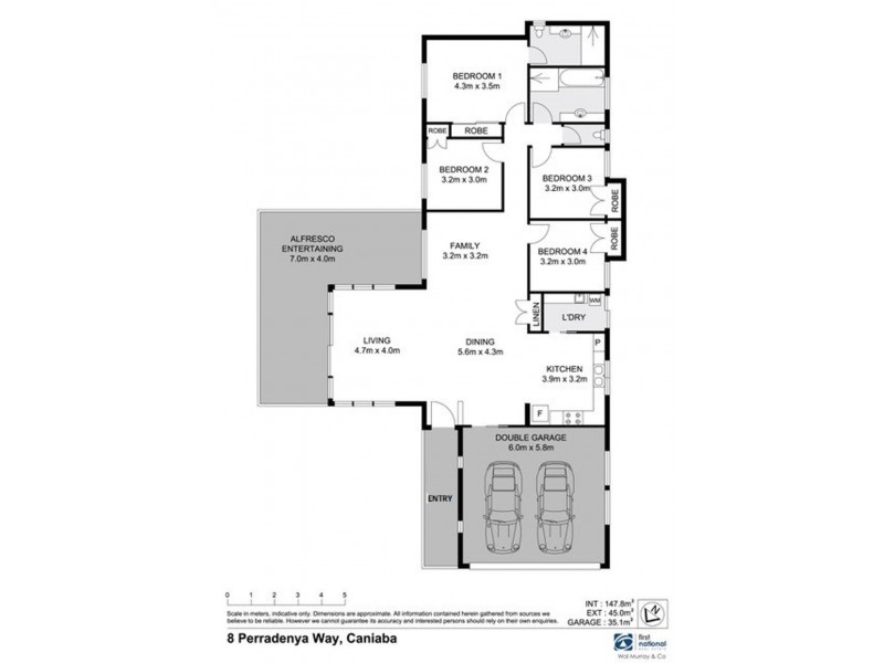 8 Perradenya Way, Caniaba NSW 2480 Floorplan