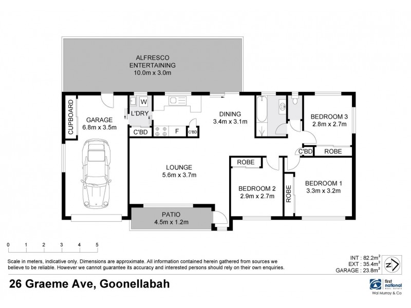 26 Graeme Avenue, Goonellabah NSW 2480 Floorplan