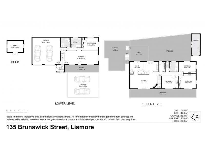 135 Brunswick Street, Lismore NSW 2480 Floorplan