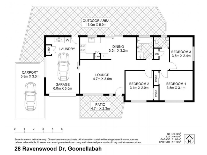 28 Ravenswood Drive, Goonellabah NSW 2480 Floorplan