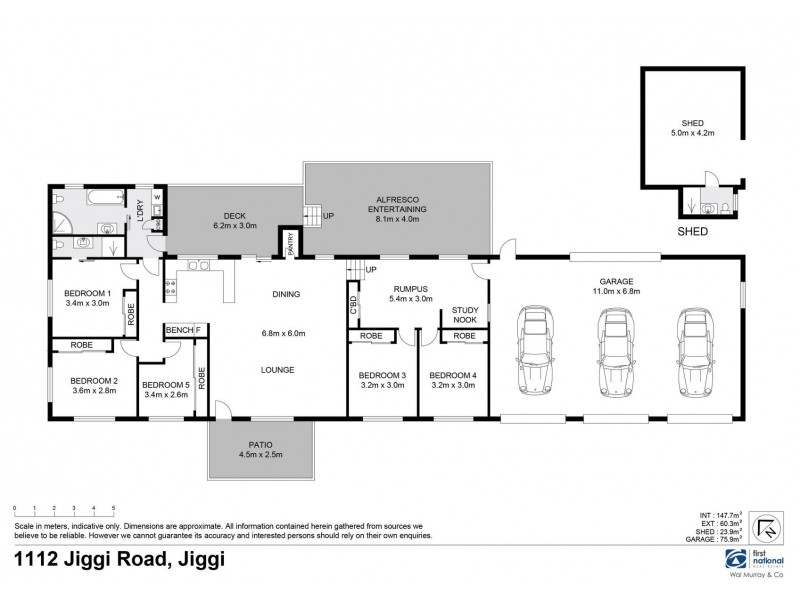 1112 Jiggi Road, Jiggi NSW 2480 Floorplan