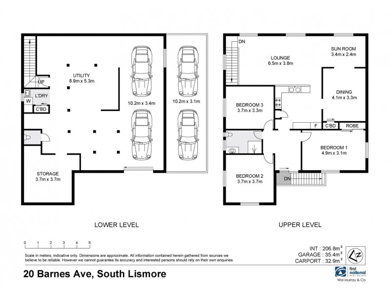 20 Barnes Avenue, South Lismore NSW 2480 Floorplan