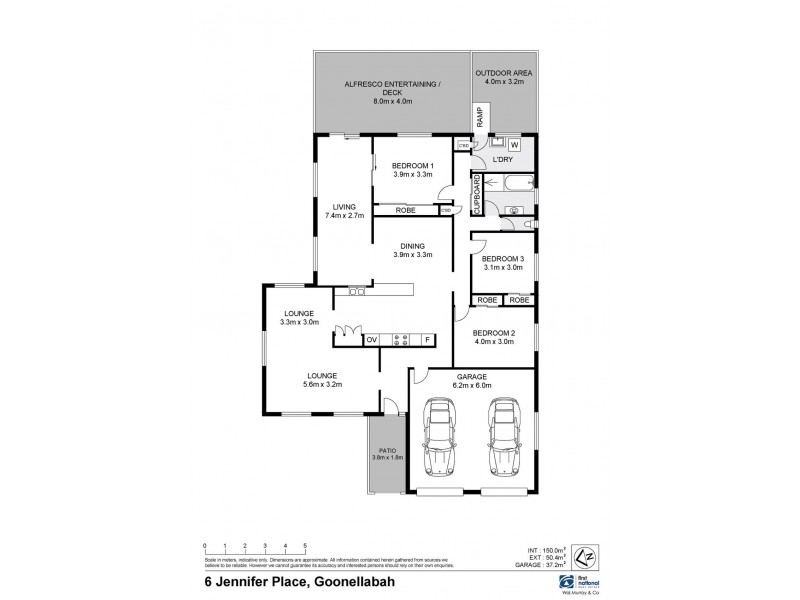 6 Jennifer Place, Goonellabah NSW 2480 Floorplan