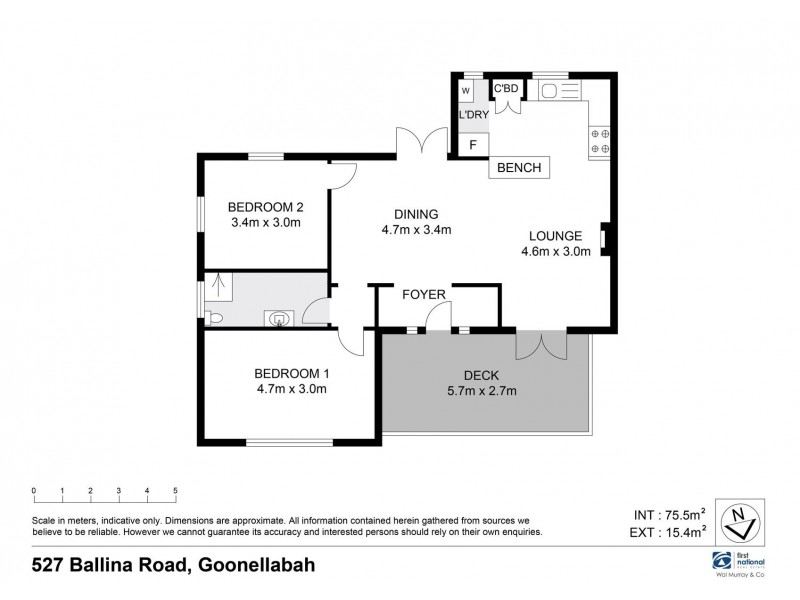 527 Ballina Road, Goonellabah NSW 2480 Floorplan