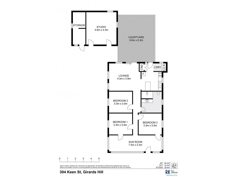304 Keen Street, Girards Hill NSW 2480 Floorplan