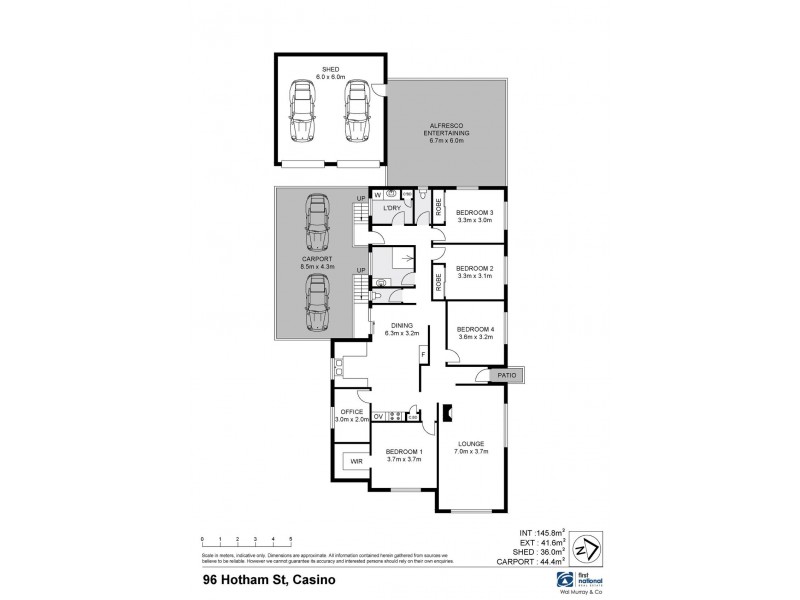 96 Hotham Street, Casino NSW 2470 Floorplan