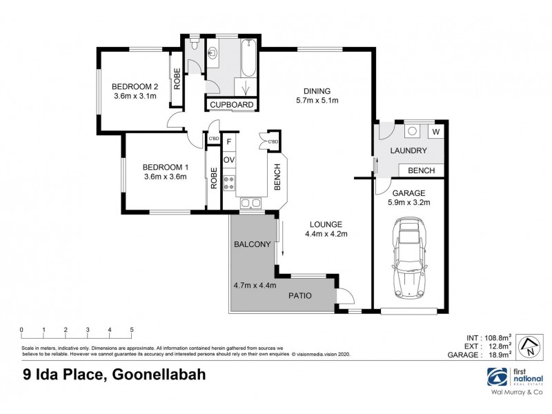 9 Ida Place (also known as 2/15 Pignat Place), Goonellabah NSW 2480