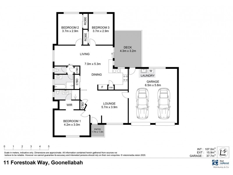11 Forest Oak Way, Goonellabah NSW 2480 Floorplan