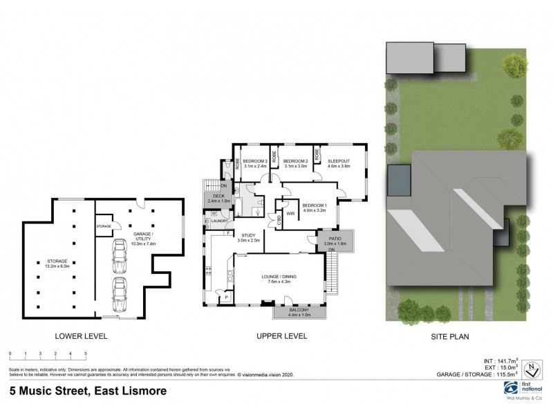 5  Music Street, East Lismore NSW 2480 Floorplan