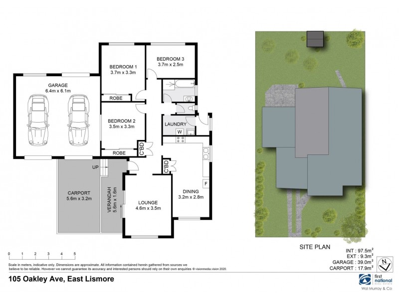 105 Oakley Avenue, East Lismore NSW 2480 Floorplan