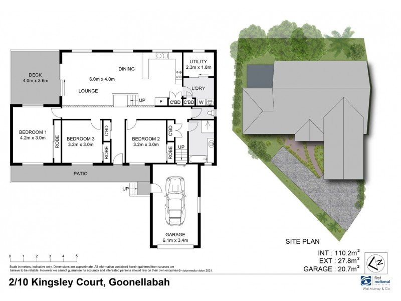 2/10 Kingsley Court, Goonellabah NSW 2480 Floorplan
