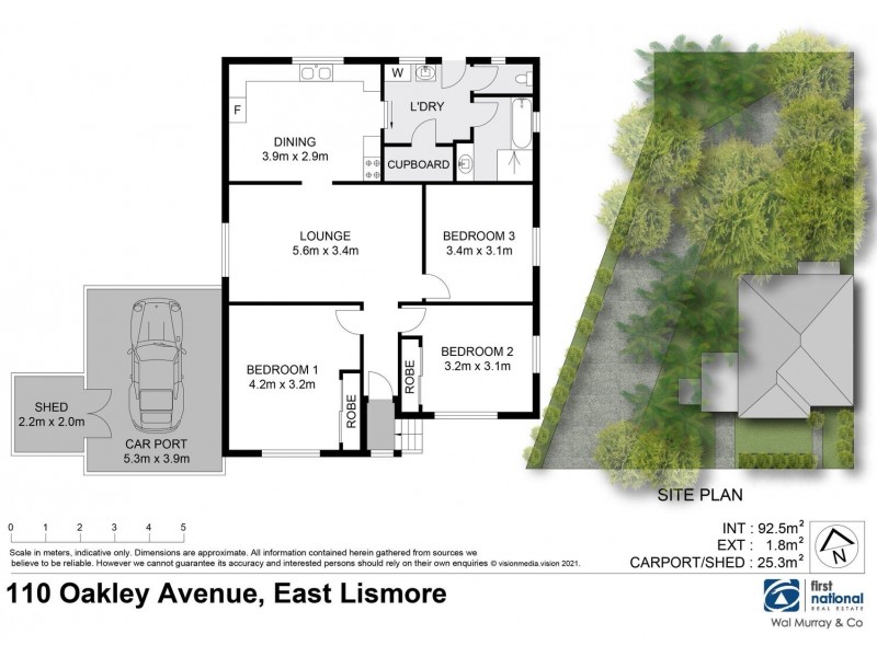 110 Oakley Avenue, East Lismore NSW 2480 Floorplan