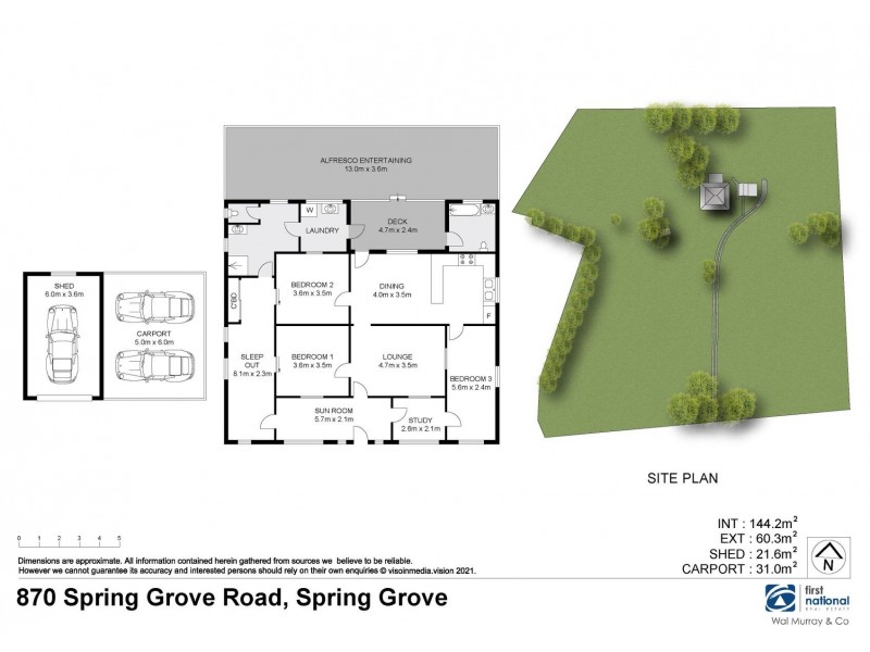 870 Spring Grove Road, Spring Grove NSW 2470 Floorplan
