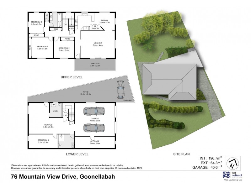 76 Mountain View Drive, Goonellabah NSW 2480 Floorplan
