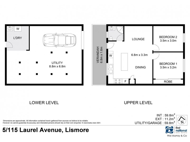 5/115 Laurel Avenue, Lismore NSW 2480 Floorplan