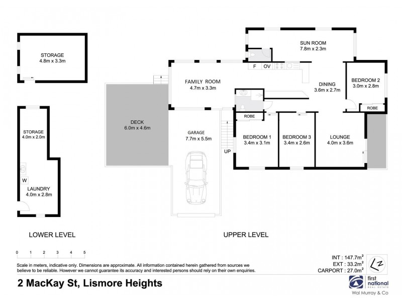 2 Mackay Street, Lismore Heights NSW 2480 Floorplan