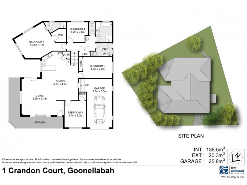 1 Crandon Court, Goonellabah NSW 2480