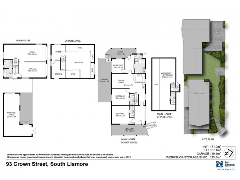 93 Crown Street, South Lismore NSW 2480 Floorplan