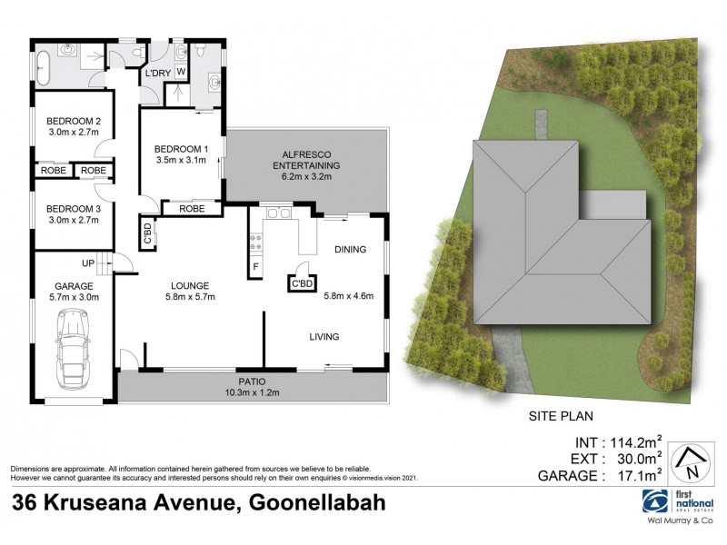 36 Kruseana Avenue, Goonellabah NSW 2480 Floorplan