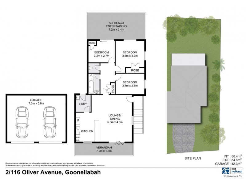 2/116 Oliver Avenue, Goonellabah NSW 2480 Floorplan