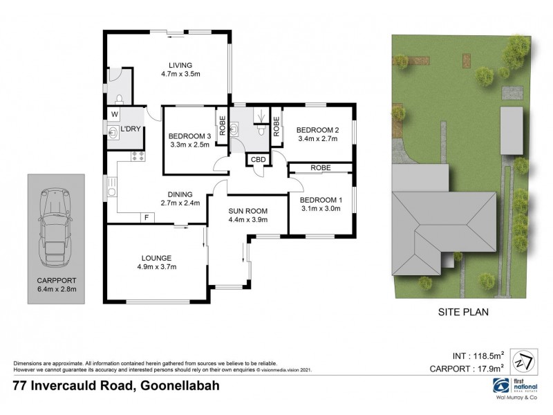 77 Invercauld Road, Goonellabah NSW 2480 Floorplan