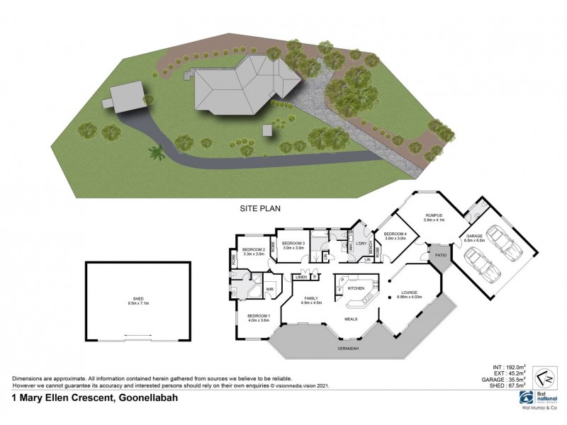 1 Mary Ellen Crescent, Goonellabah NSW 2480 Floorplan