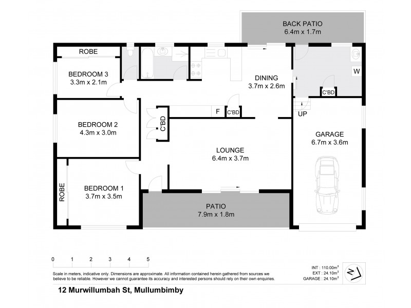 12 Murwillumbah Rd, Mullumbimby NSW 2482 Floorplan