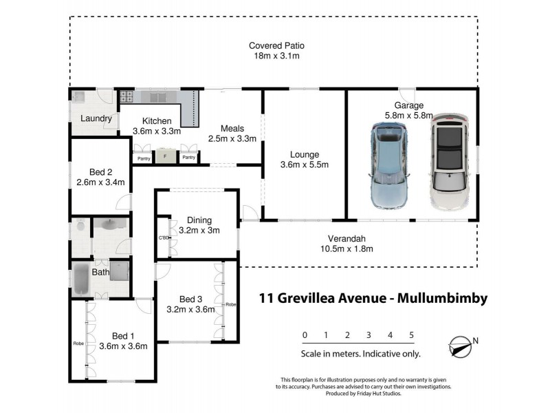 11 Grevillea Avenue, Mullumbimby NSW 2482 Floorplan