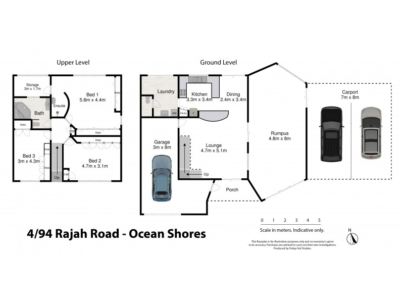 4/94 Rajah Road, Ocean Shores NSW 2483 Floorplan