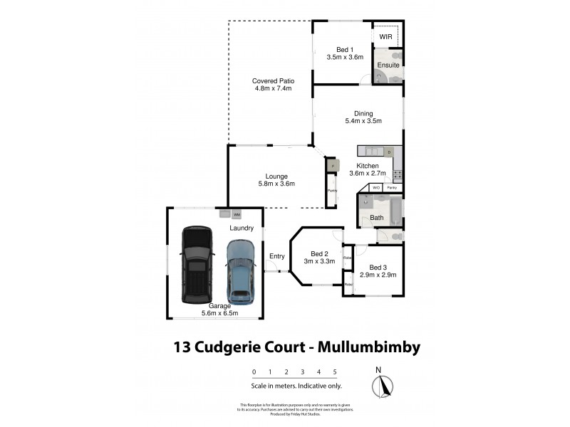 13 Cudgerie Court, Mullumbimby NSW 2482 Floorplan