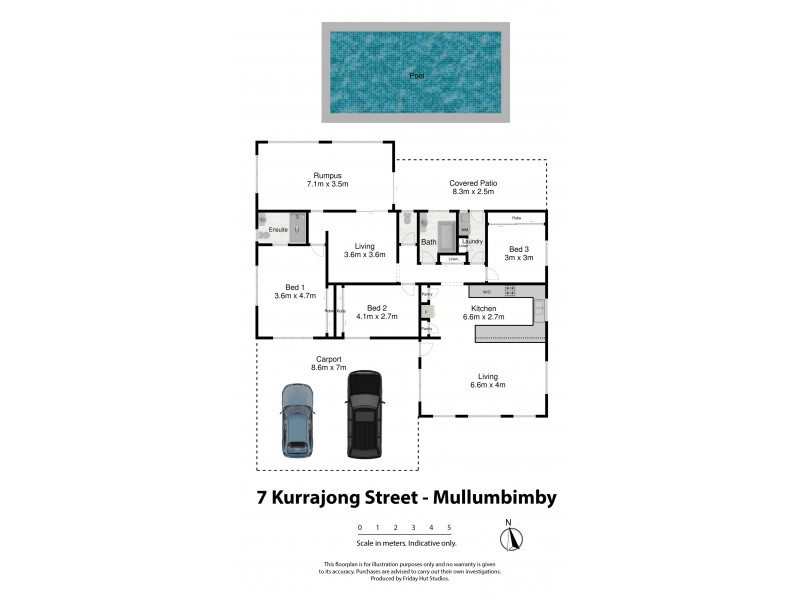 7 Kurrajong Street, Mullumbimby NSW 2482 Floorplan