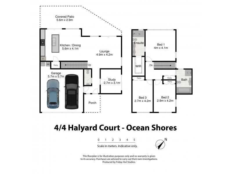 4/4 Halyard Court, Ocean Shores NSW 2483 Floorplan
