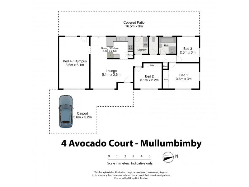 4 Avocado Court, Mullumbimby NSW 2482 Floorplan
