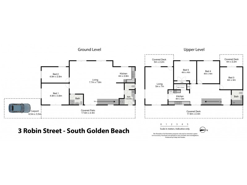 3 Robin Street, South Golden Beach NSW 2483 Floorplan