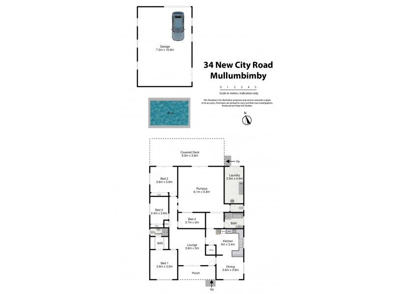 34 New City Road, Mullumbimby NSW 2482 Floorplan