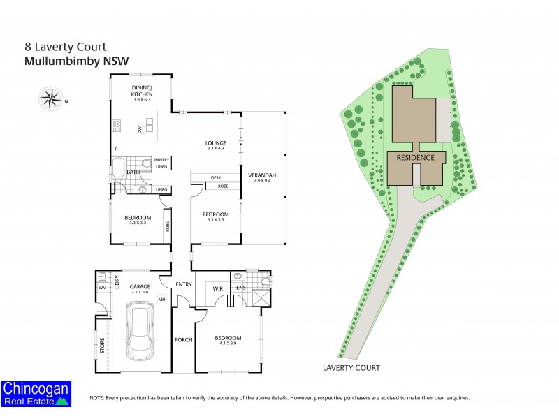 8 Laverty Court, Mullumbimby NSW 2482 Floorplan