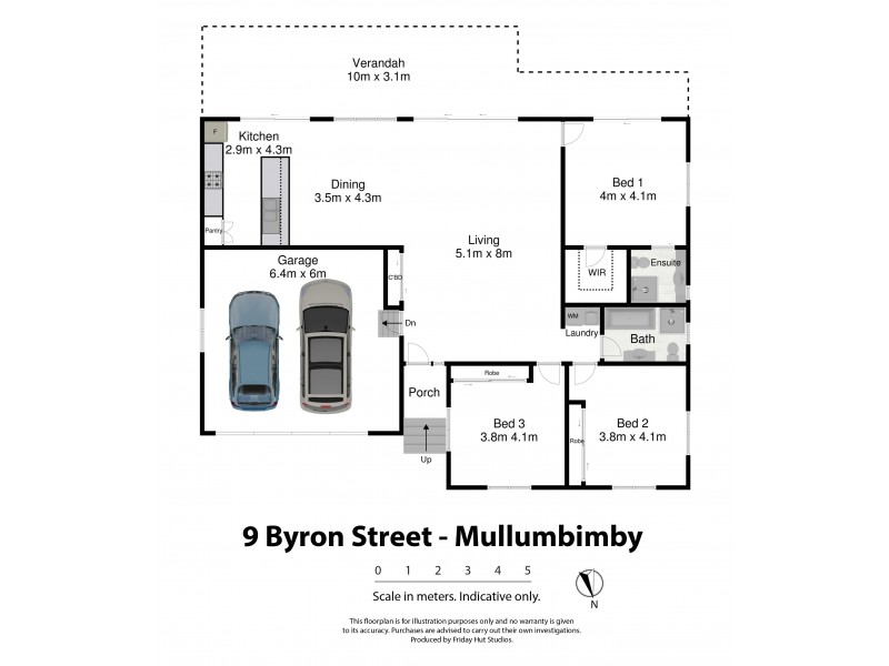 3/9a Byron Street, Mullumbimby NSW 2482 Floorplan