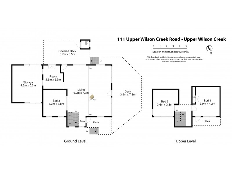 111 Upper Wilsons Creek Road, Upper Wilsons Creek NSW 2482 Floorplan