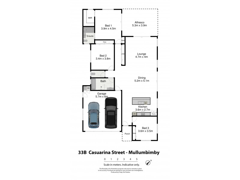 2/33 Casuarina St, Mullumbimby NSW 2482 Floorplan