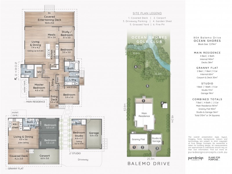 80A Balemo Drive, Ocean Shores NSW 2483 Floorplan