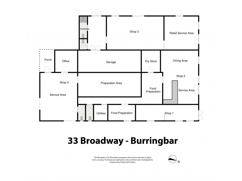 33 Broadway, Burringbar NSW 2483 Floorplan
