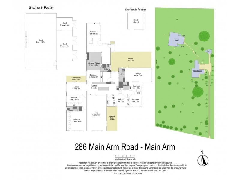 286 Main Arm Rd, Mullumbimby NSW 2482 Floorplan
