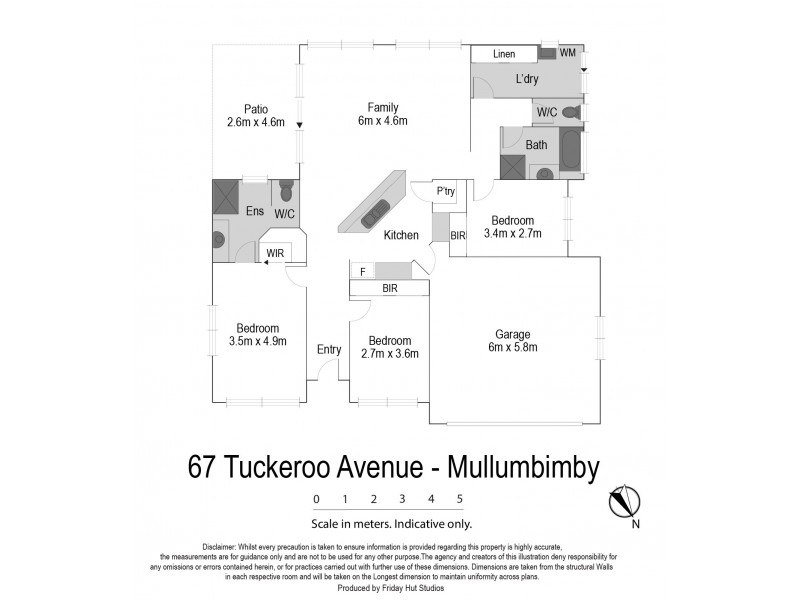 67 Tuckeroo Avenue, Mullumbimby NSW 2482 Floorplan