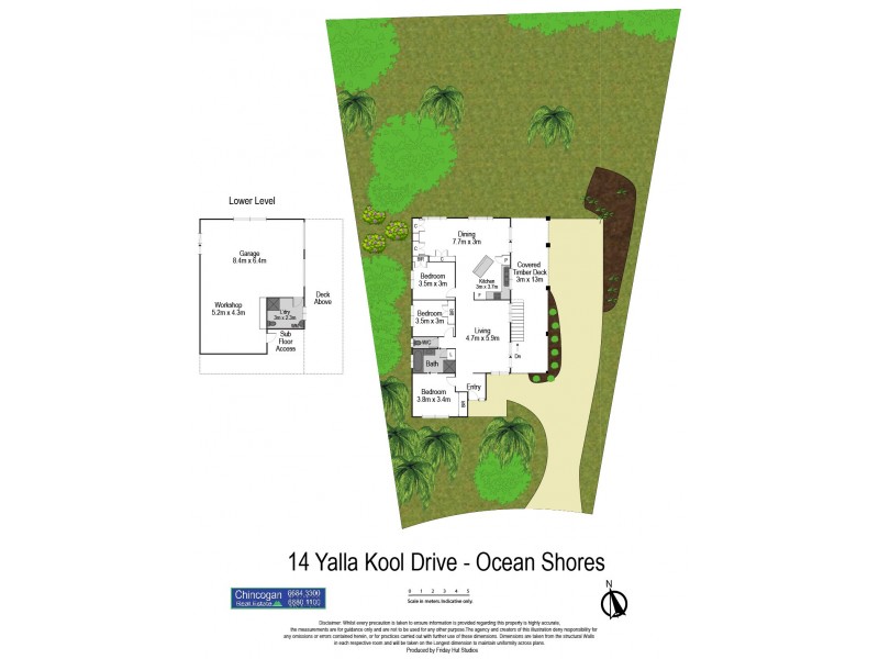 12 and 14 Yalla Kool Drive, Ocean Shores NSW 2483