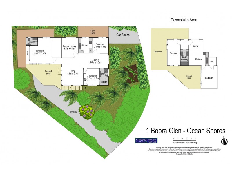 1 Bobra Glen, Ocean Shores NSW 2483 Floorplan