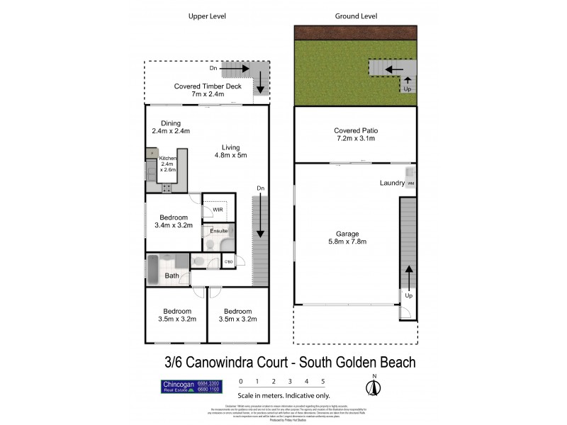 3/6 Canowindra Court, South Golden Beach NSW 2483 Floorplan