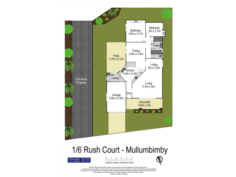 1/6 Rush Court, Mullumbimby NSW 2482 Floorplan