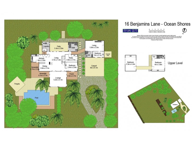 16 Benjamins Lane, Ocean Shores NSW 2483 Floorplan